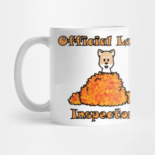 official leaf inspector Mug